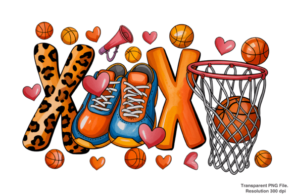 Basketball Png & Xoxo PNG: High-Res Assets for Creators