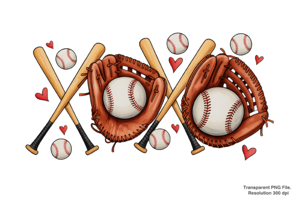 Evaluating Valentine Baseball PNG Designs for Custom Projects and Commercial Use