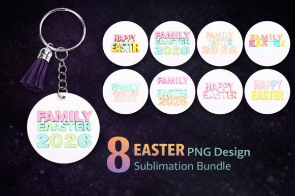 Strategic Application of the 8 Easter PNG Sublimation Bundle – Family for Seasonal Business Growth